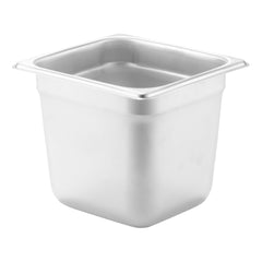 Browne 1/6 Size Food Pan, 24 Gauge Stainless Steel