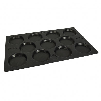 AMT Full Size Gastronorm Mould Tray, 11 Cavities, Nonstick Finish